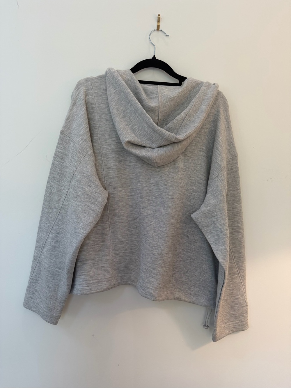 Daily Practice by Anthropologie Drawstring Pullover - Heather Grey - Size XS - Picture 2 of 2